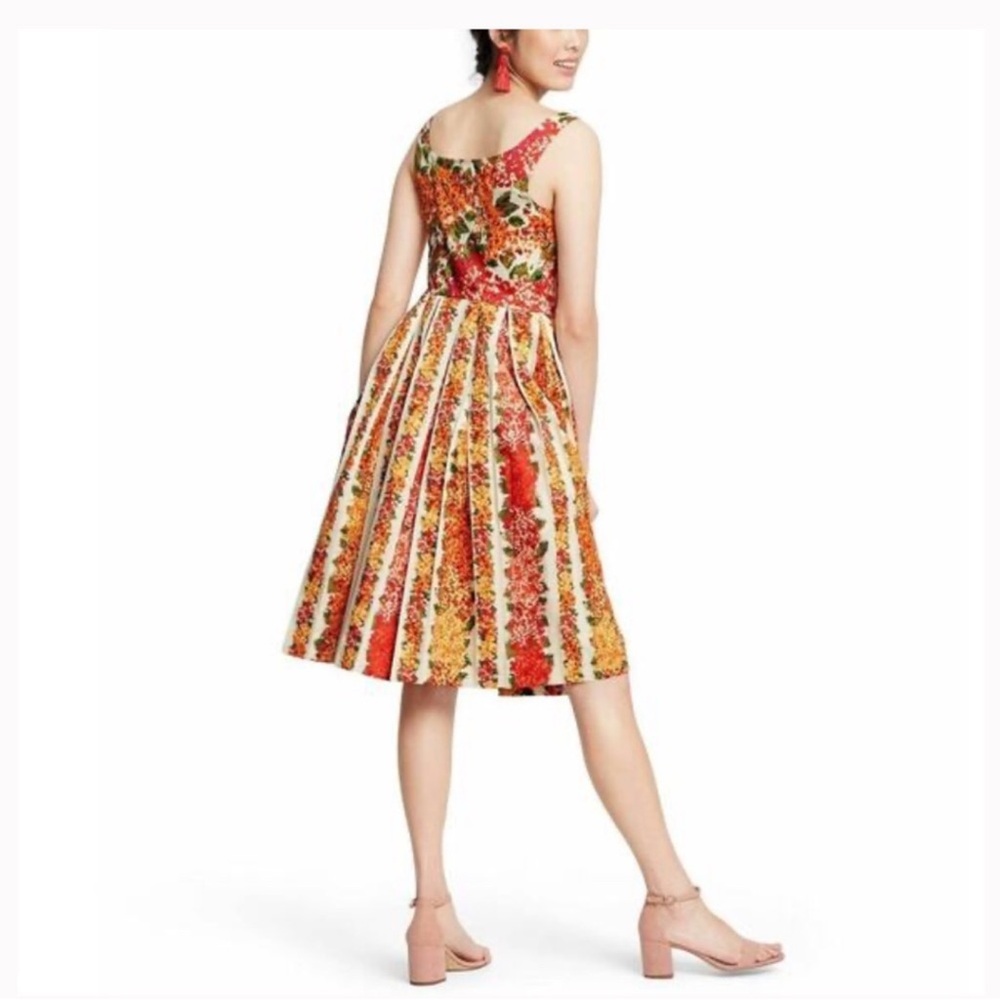 Isaac Mizrahi x Target 20th Anniversary Collection Floral Pleated Garden Dress